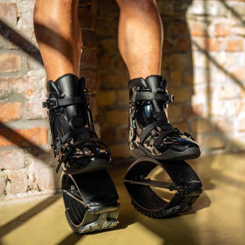 Premium Low Impact Rebound Shoes for Kangoo Jumps - Boost Calorie Burn, Running & Virtual Fitness Classes | Ideal for Home Workouts, Gym Training & Aerobic Exercises