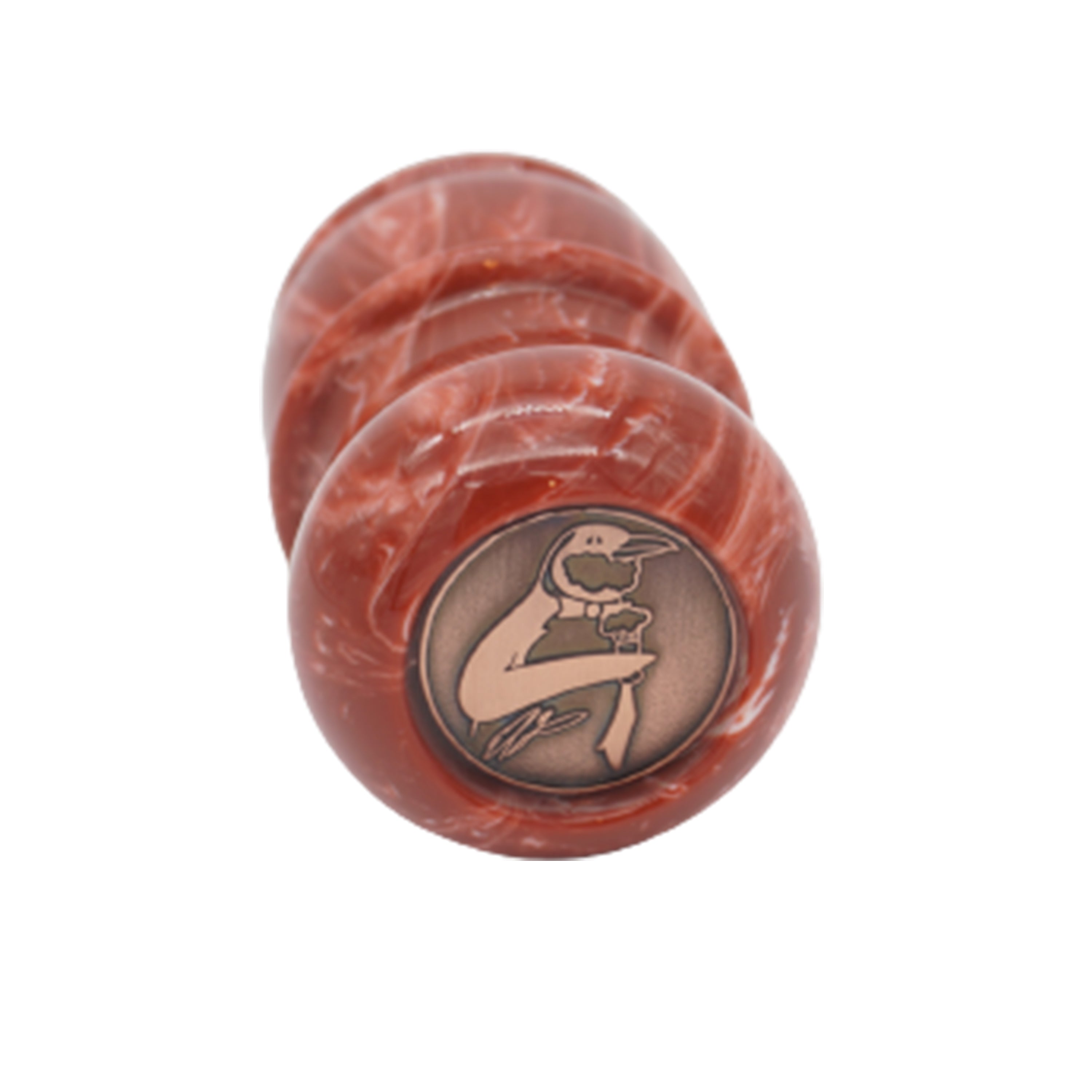Premium Handmade Strawberry Cream Shaving Brush Handle - Fits 24mm & 26mm Knots - Perfect for Wet Shaving & Grooming Gifts