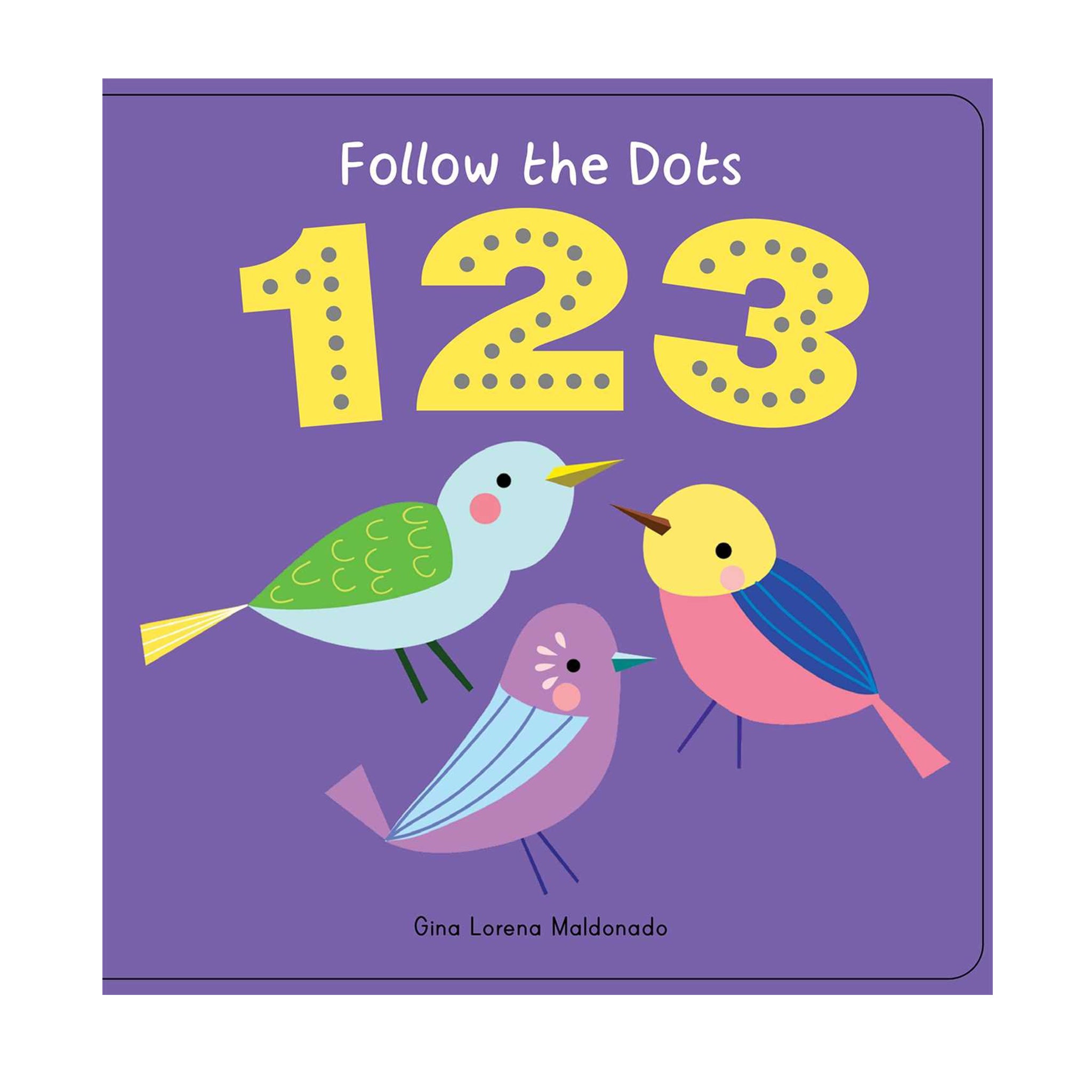 Follow The Dots 123 Book for Toddlers (Ages 0-2) - Interactive Learning Activity for Early Childhood Development
