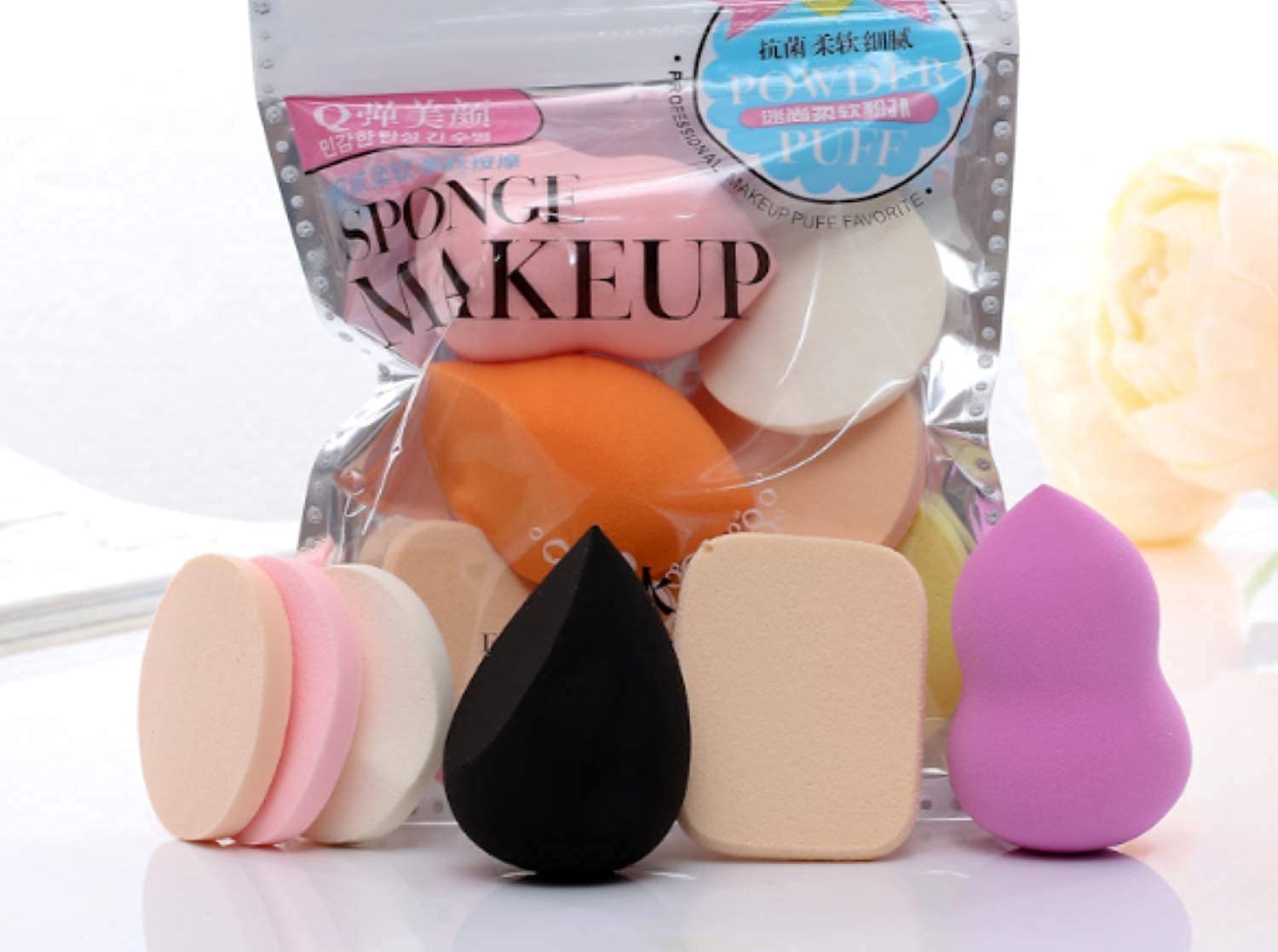 MASTADI Girls Makeup Kit with 7 Brushes & Blender - Multicolor for Teens & Beginners