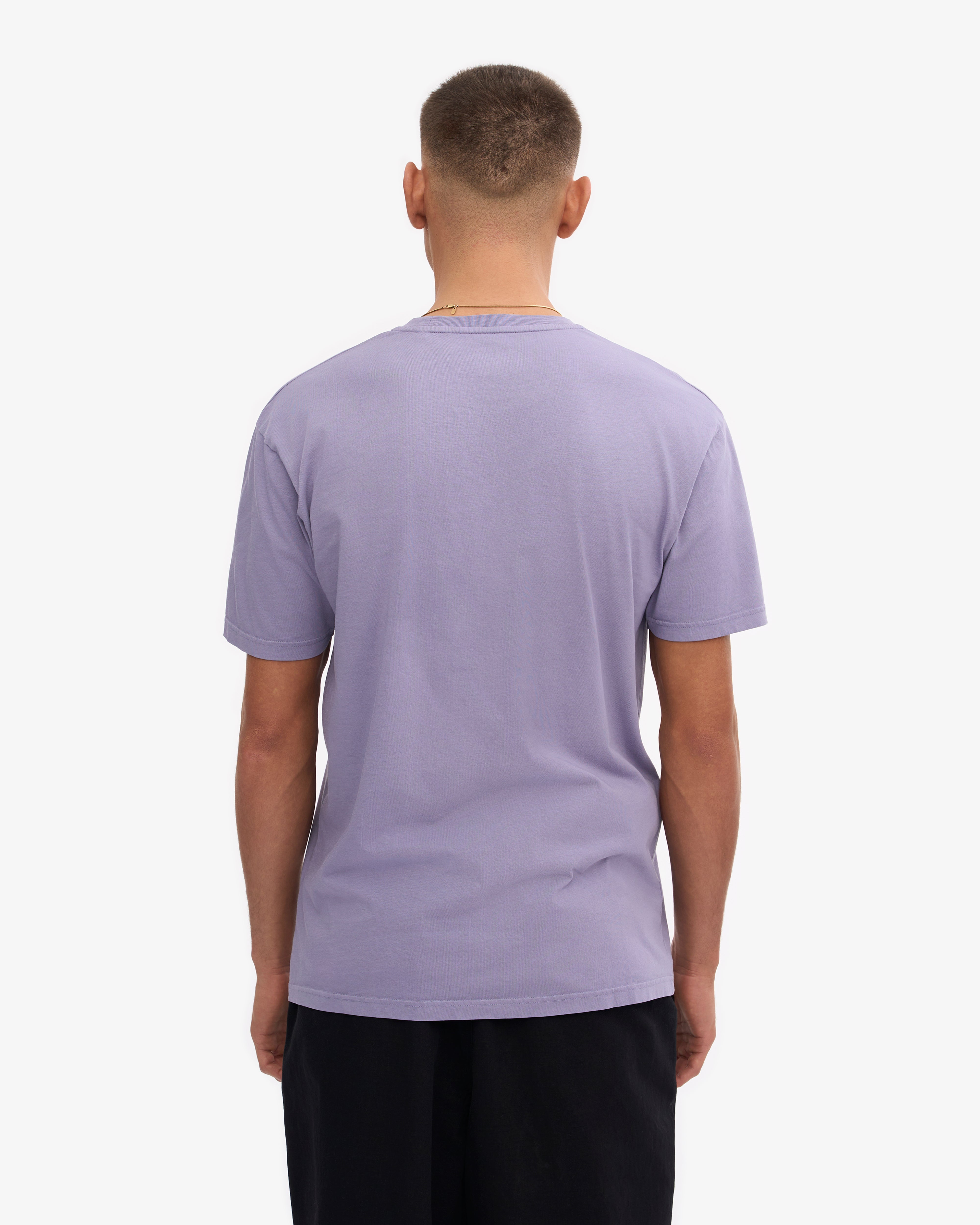 Organic Cotton Classic T-Shirt - Soft Purple Jade Color for Men & Women - Perfect for Casual Wear, Yoga, and Everyday Comfort