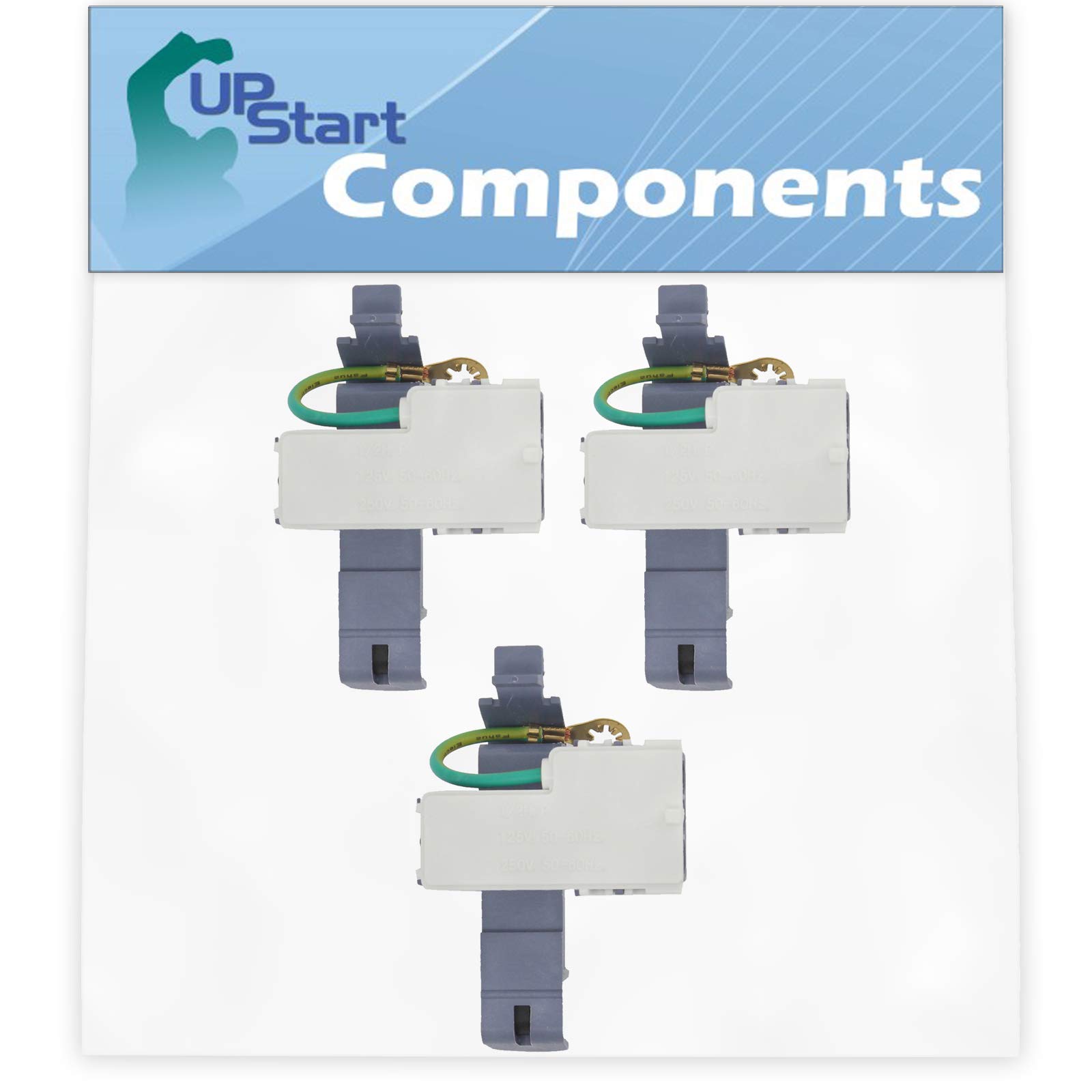 3-Pack Maytag 2DMTW5705TW0 Washer Lid Switch Replacement (Compatible with WP8318084) - UpStart Components Brand - Perfect for Washing Machine Repair & Maintenance