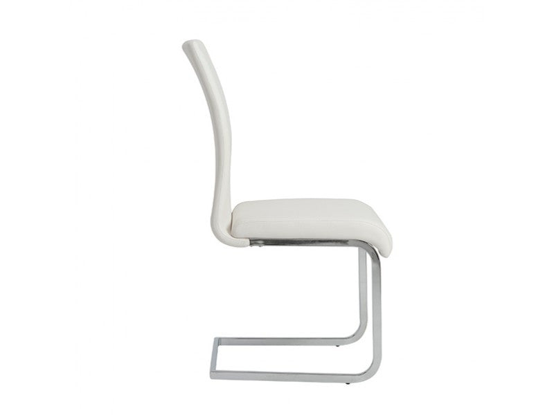 Epifania Side Chair Set of 4 - Modern European Dining Chairs - Sturdy Wooden Frame & Upholstered Seat - Perfect for Dining Room, Kitchen, or Office
