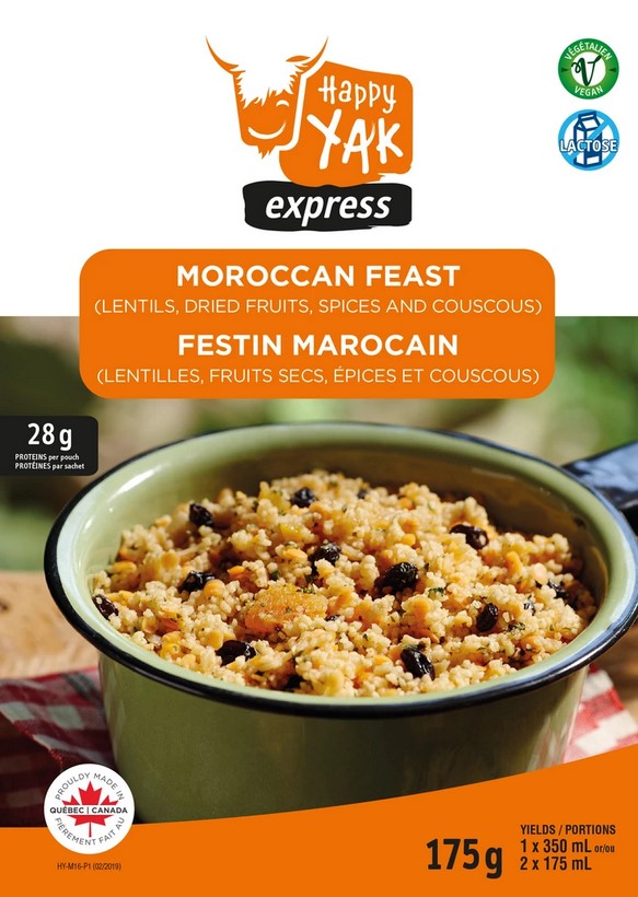 Happy Yak Moroccan Feast - Authentic Moroccan Spice Mix for Tagine, Couscous & Grilling | Perfect for Home Cooking & Dinner Parties