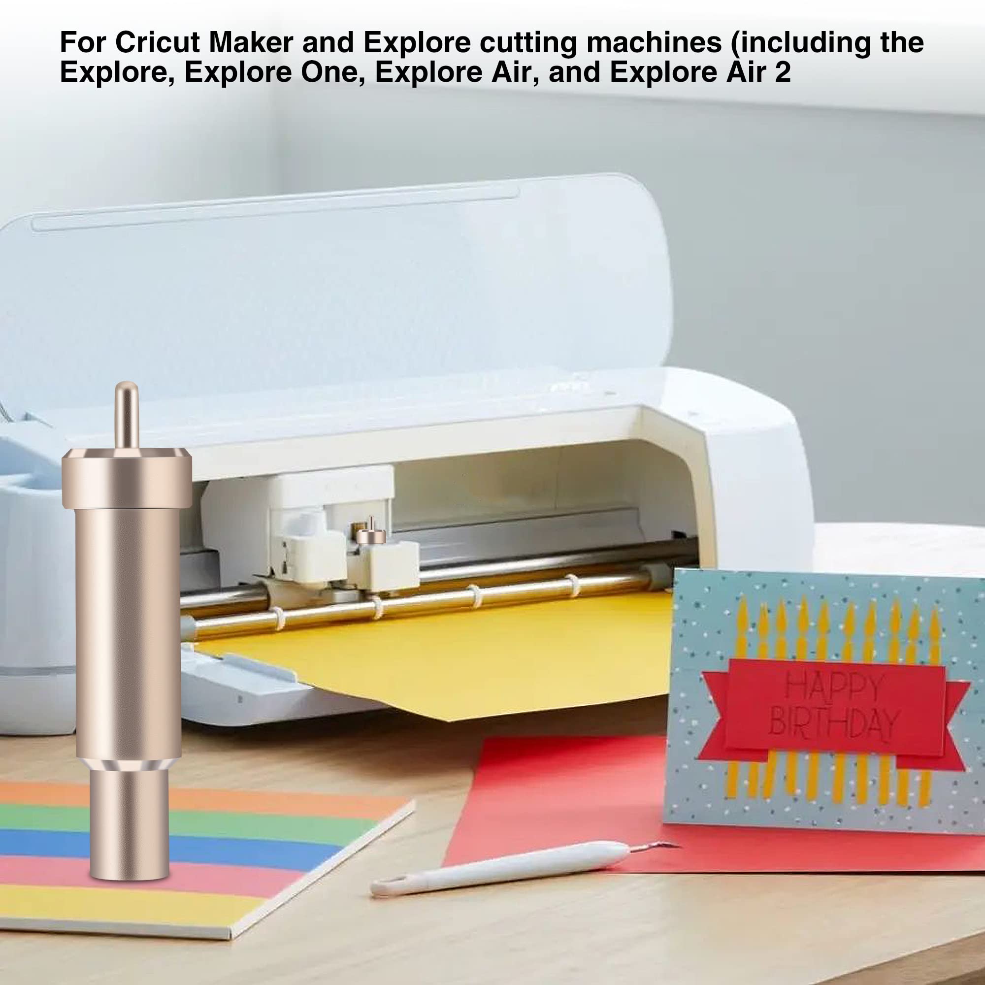 Premium Fine Point Cut Blades for Cricut Maker, Explore One, Air & Air 2 - Precision Cutting Tools for Vinyl, Cardstock & DIY Crafts - Perfect for Scrapbooking, Home Decor & Personalized Gifts