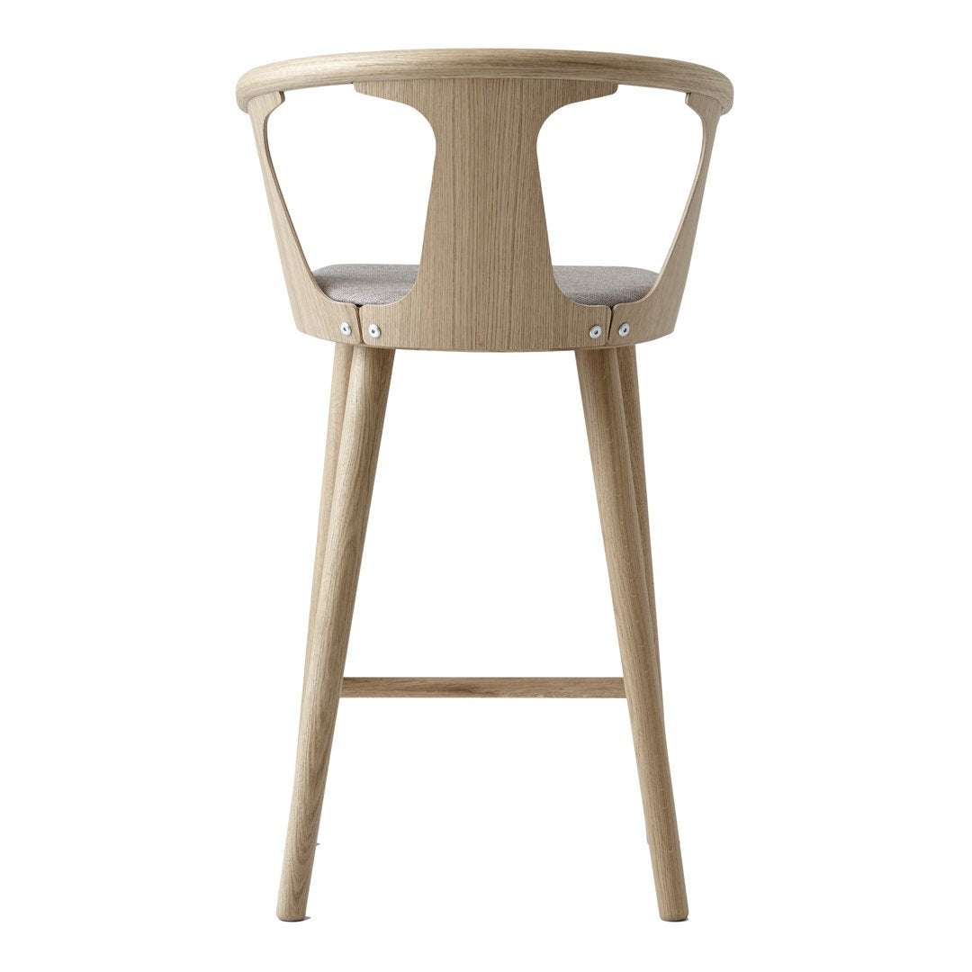 SK8 Counter Stool with Upholstered Seat - Modern Bar Stool for Kitchen Island, Breakfast Nook & Home Bar - Adjustable Height Counter Height Stool