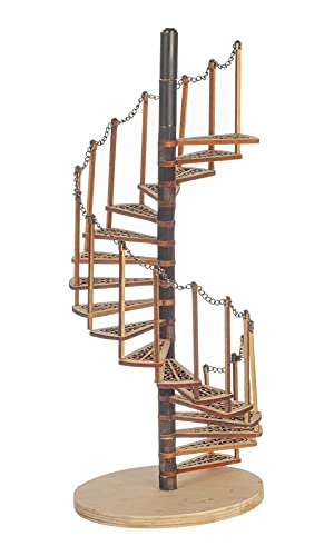 Miniature Spiral Staircase for Dollhouse - DIY Craft & Home Decor