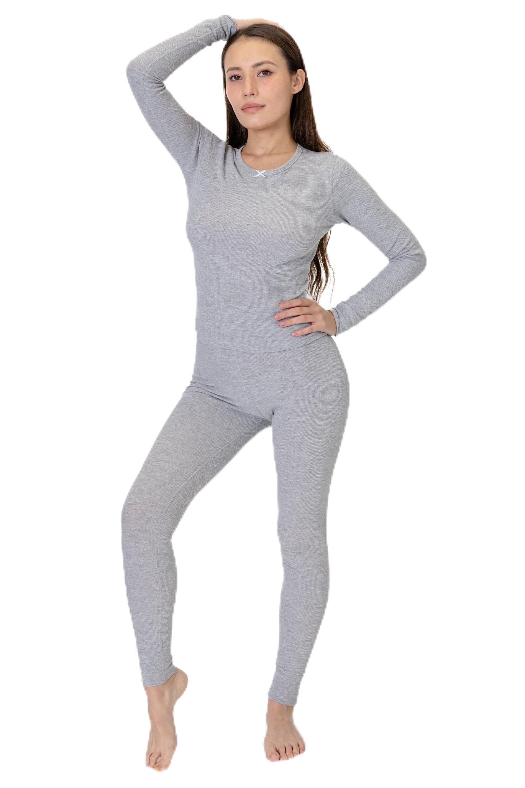 T3280 Baby Thermal Leggings - Cozy Waffle Knit Winter Layering Essential - Made in USA - Perfect for Cold Weather & Indoor Playtime