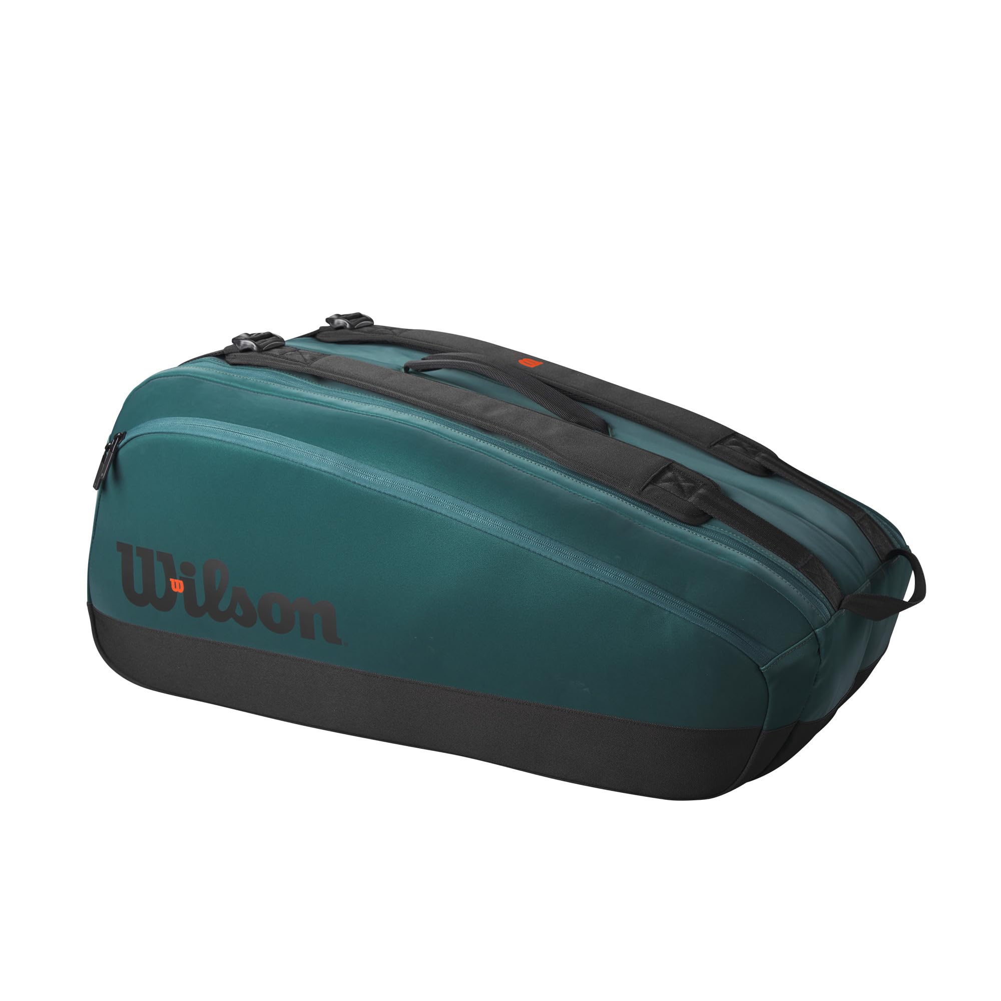 Wilson Blade V9 Super Tour Tennis Racket Bag - Premium Green/Black Tennis Gear for Professional Players & Tournament Use