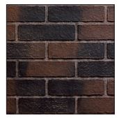White Mountain Hearth Aged Brick Liner - Premium Fireplace Brick Panel for Rustic Home Decor - Perfect for Fireplace Renovation, Cabin Style Interiors & Cozy Living Room Designs