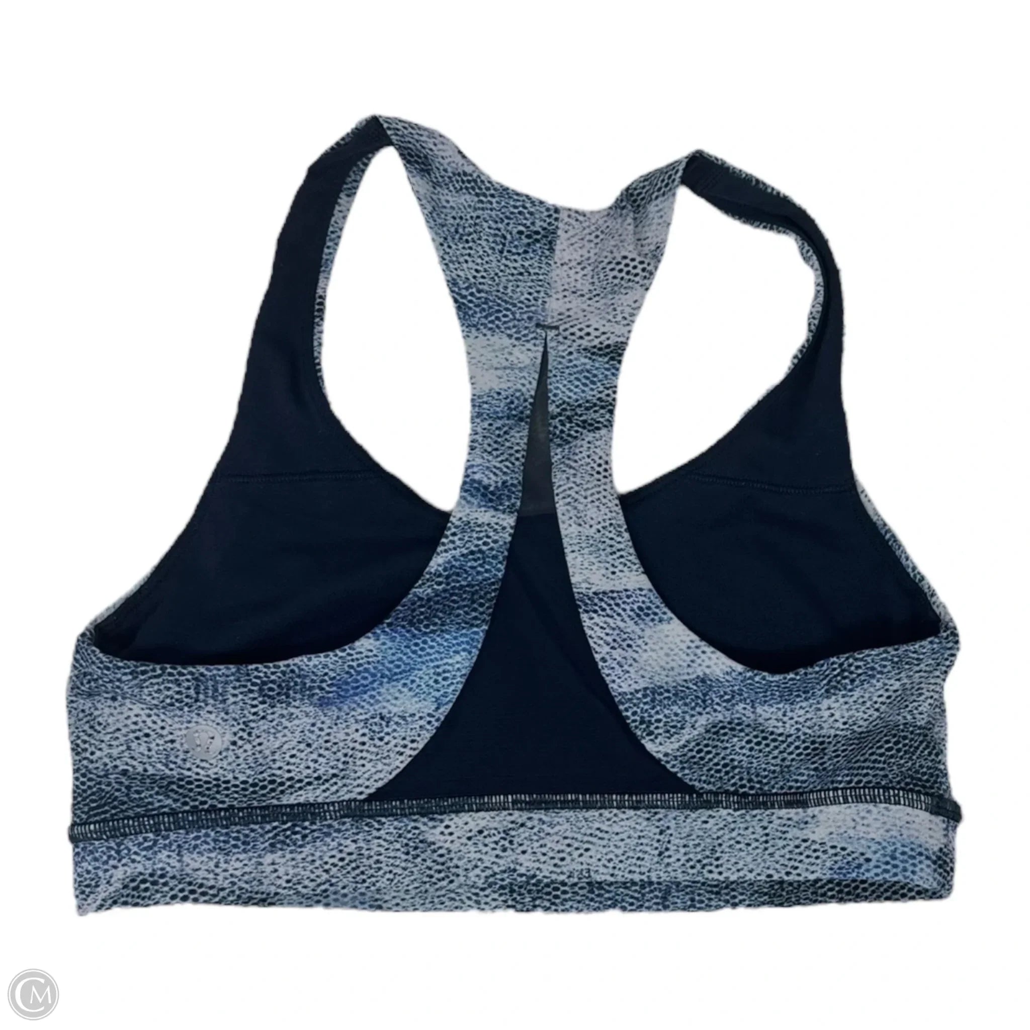 Lululemon Blue Athletic Sports Bra Size 6 - High Support Workout Top for Running, Yoga & Gym