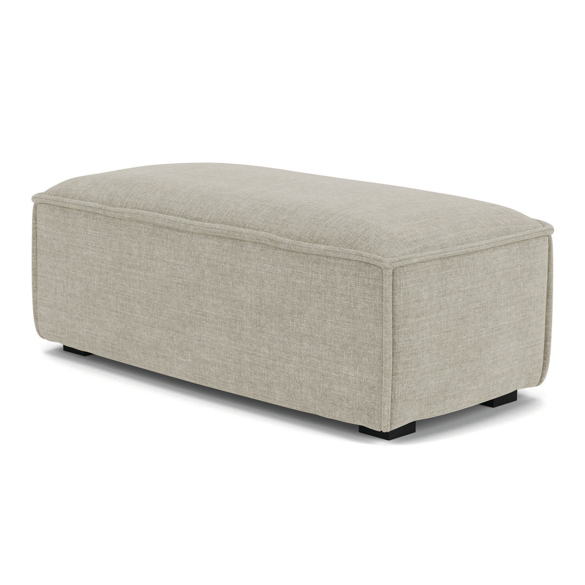 Daphne Fabric Footrest - Adjustable Height Under Desk Foot Rest for Office & Home - Ergonomic Support for Feet & Legs - Perfect for Work, Gaming & Relaxation