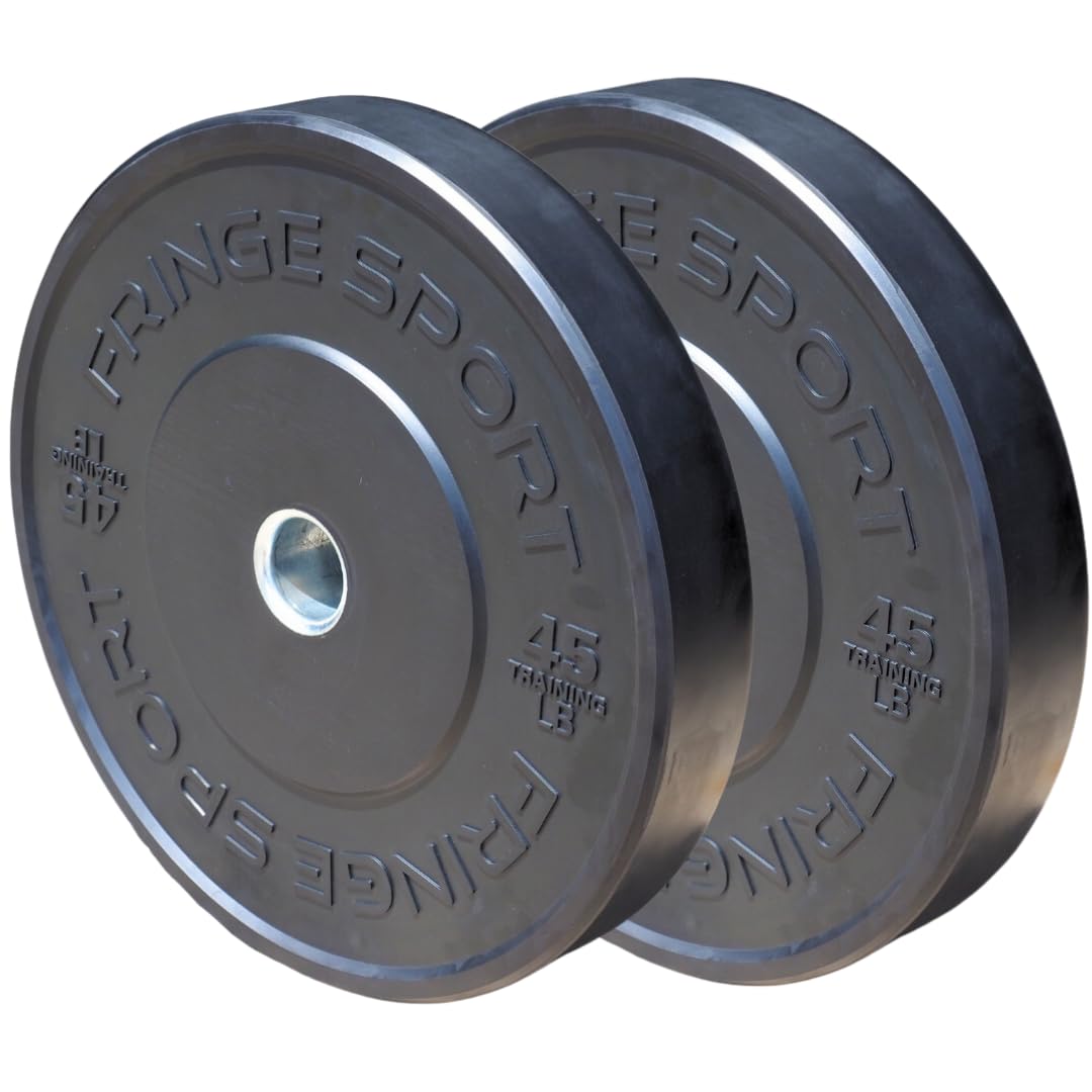 Premium Black Bumper Plate Sets 100-460 lbs for Olympic Weightlifting, CrossFit & Strength Training | Durable Rubber Weight Plates with Dead Bounce | Home Gym Equipment for Powerlifting, Functional Fitness & Garage Workouts | Perfect for CrossFit Boxes, Personal Gyms & Professional Training Facilities