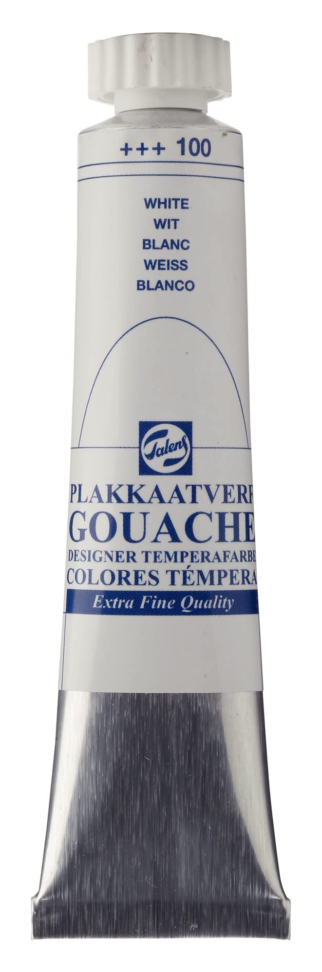 Royal Talens C080-42052 Professional Gouache Paint - Opaque Watercolor Set - 20ml White Tube for Artists & Illustrators - Perfect for Canvas Painting, Calligraphy & Mixed Media Art