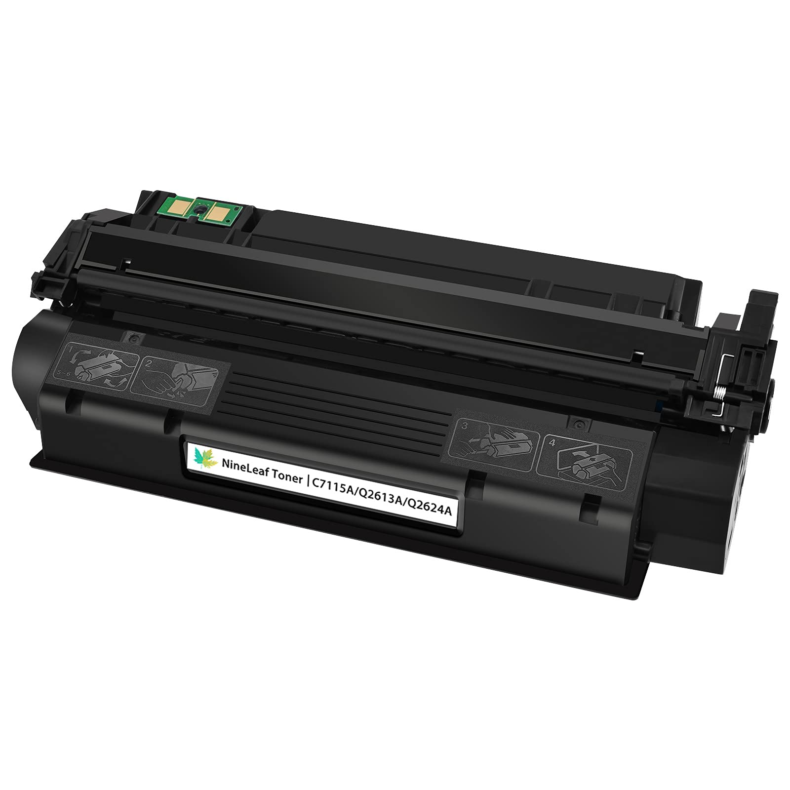 High Yield HP 13A Q2613A Compatible Toner Cartridge (10-Pack Black) - Works with LaserJet 1300/1300N/1300XI/1300T Printers - Ideal for Office Printing & High Volume Documents