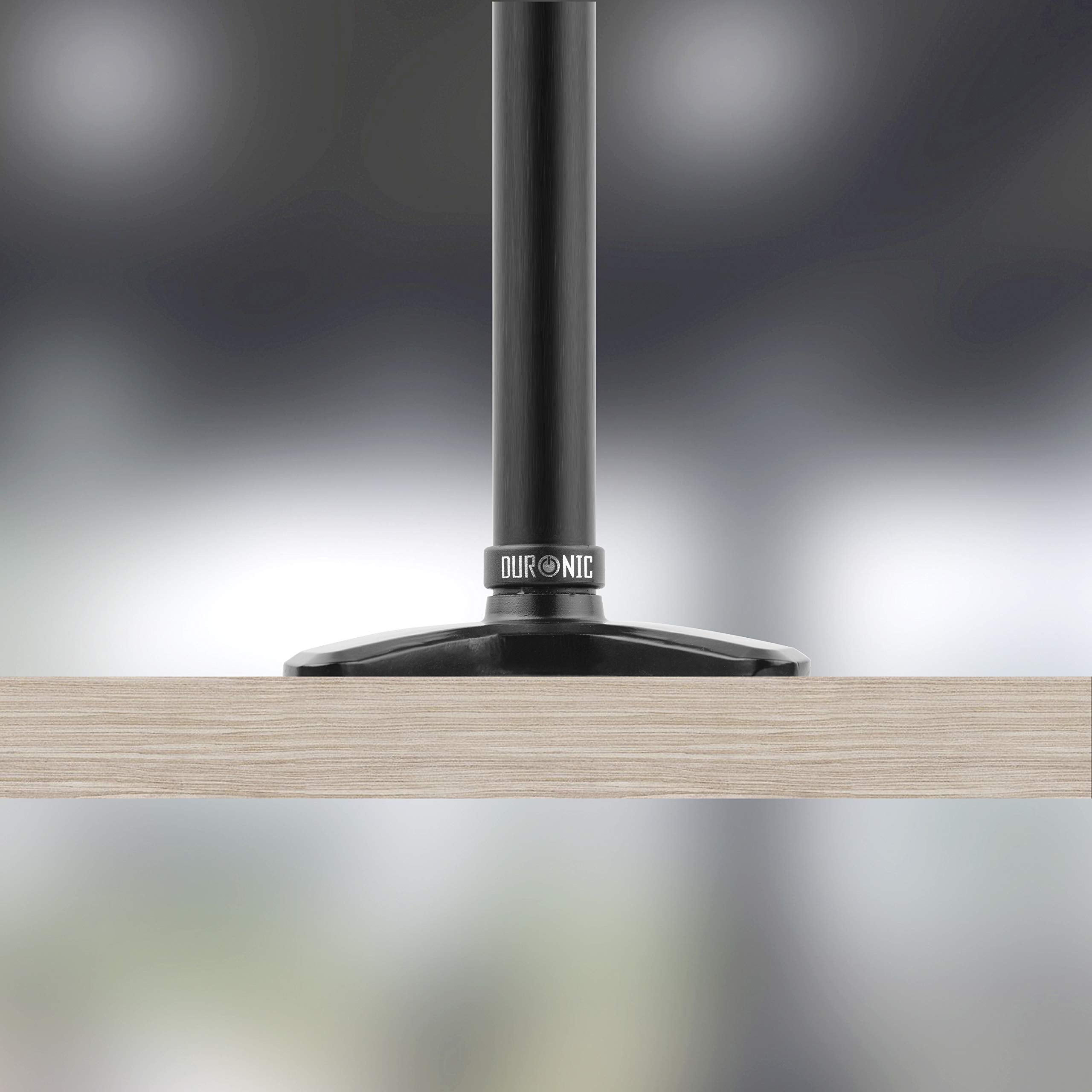 Duronic Grommet 2 (DM GR 02) - Heavy Duty Black Steel Monitor Arm Mount Adapter for Desk Hole Installation | Compatible with Duronic DM55 & DM65 Monitor Mounts | Perfect for Home Office, Gaming Setup & Workspace Ergonomics