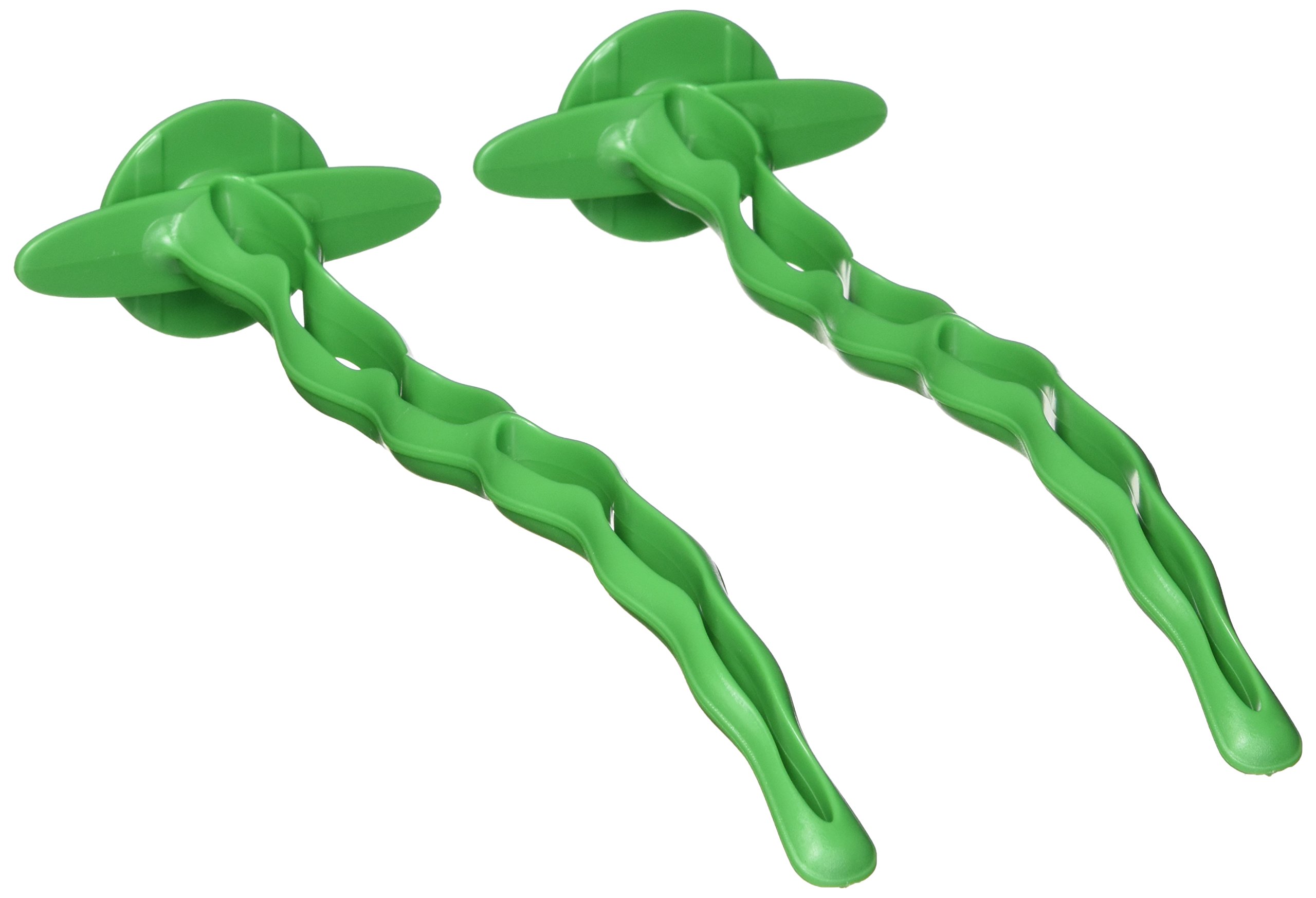 Hari Vision Bird Cage Perch - 2 Pack Green Natural Wood Parakeet Perch for Small Birds - Perfect for Budgies, Canaries & Finches - Cage Accessories for Climbing & Playing
