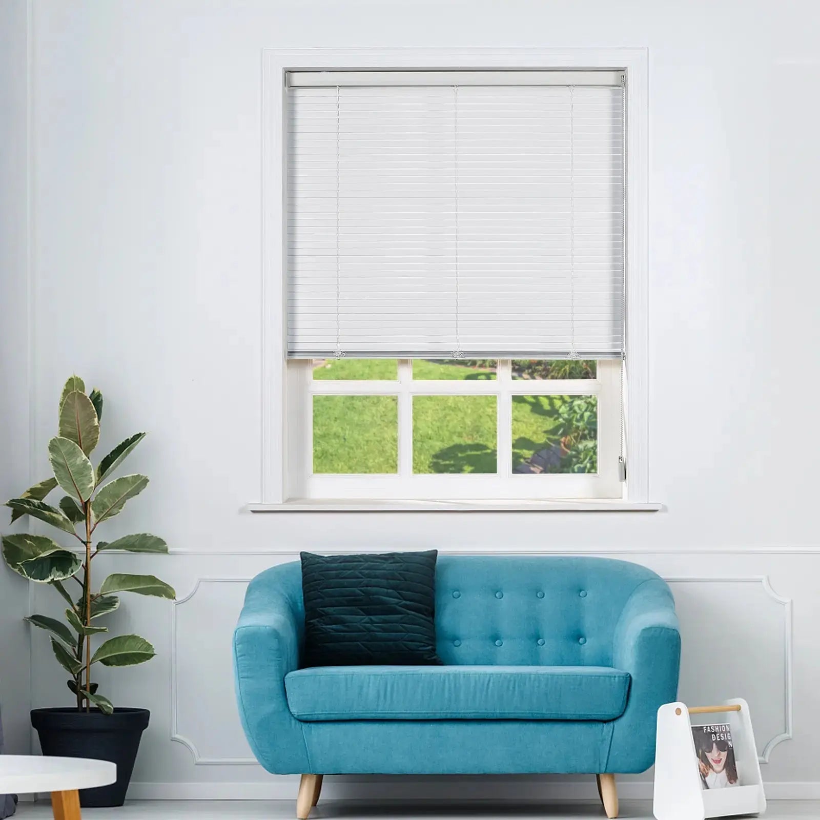 Loma Venetian Blinds Cord Lift - Premium Window Shades for Home & Office - Light Control & Privacy Solution for Living Room, Bedroom, Kitchen