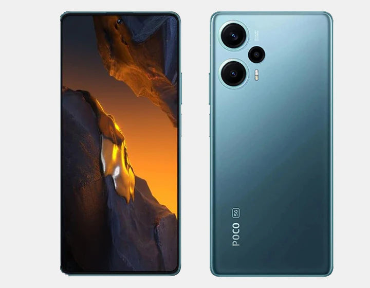 Xiaomi Poco F5 5G Smartphone - 256GB ROM 12GB RAM, Dual SIM GSM Unlocked, Blue | Fast 5G Connectivity, High Performance Gaming & Streaming Phone