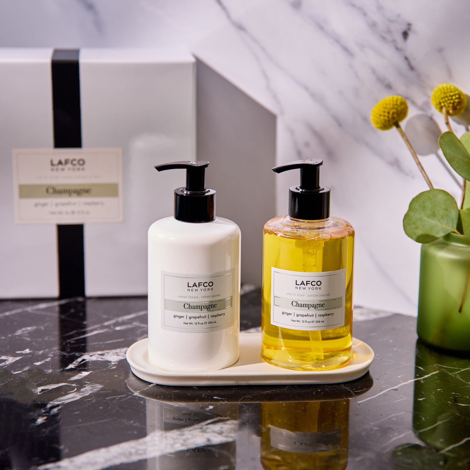 Luxury Champagne Hand Care Gift Set - Limited Edition for Spa, Home Relaxation & Pampering Gifts