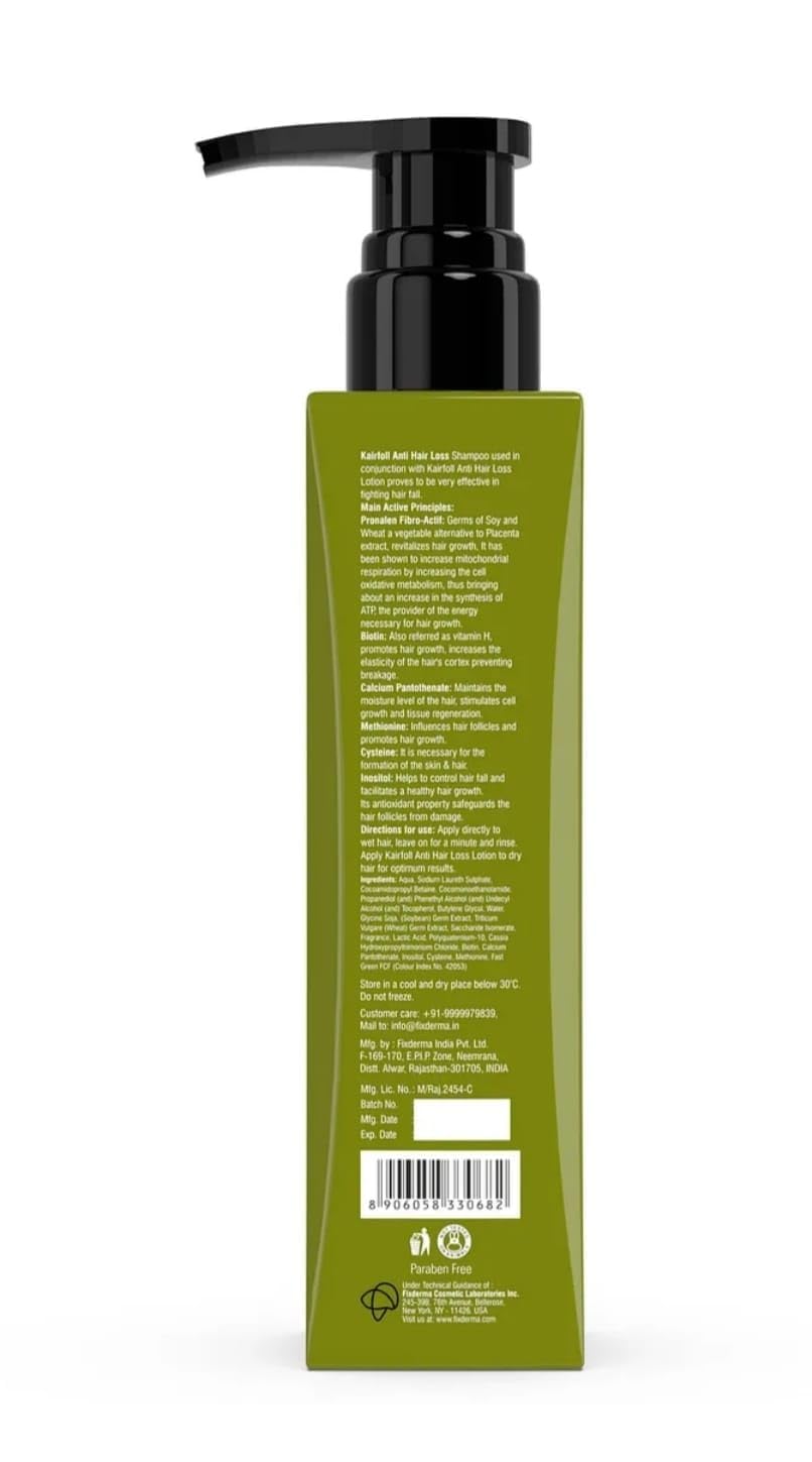 TA Anti Hair Fall Shampoo for Women & Men - Biotin Enriched Hair Growth & Dandruff Control Shampoo (200g) - Strengthens Hair & Reduces Breakage - Perfect for Daily Use & Thinning Hair Care