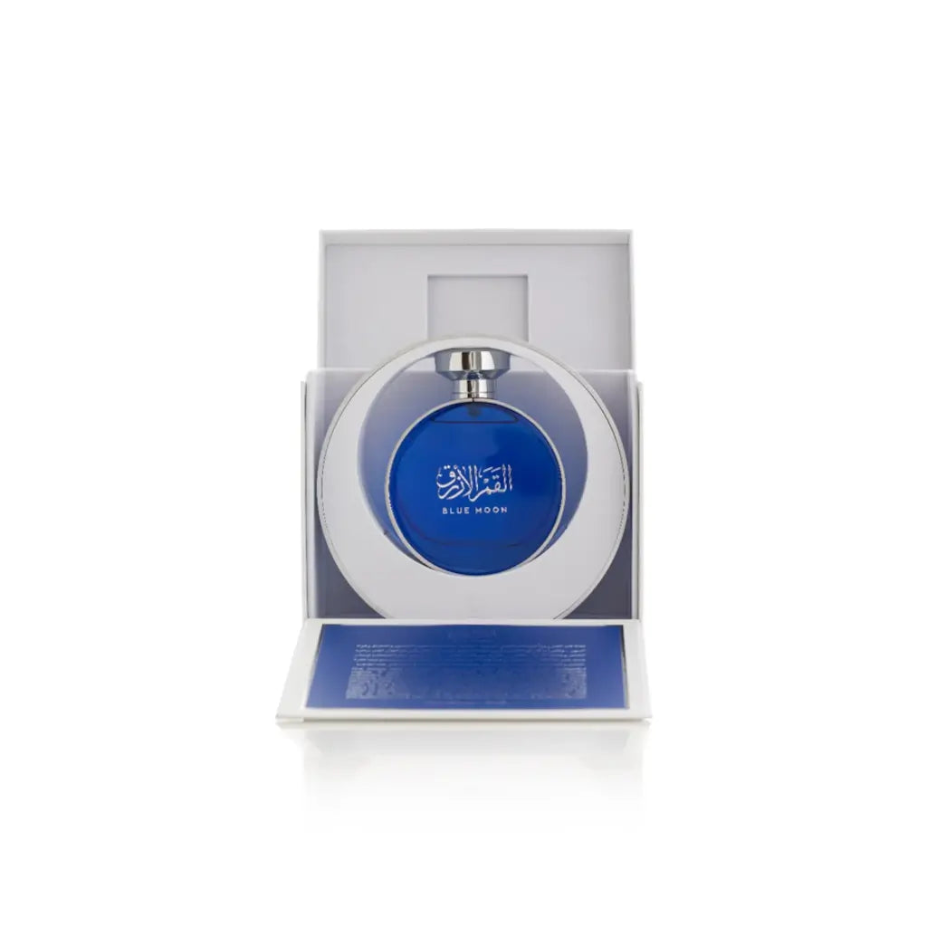 Arabian Oud Blue Moon Eau de Parfum 100ml - Premium Long-Lasting Fragrance for Women, Perfect for Evening Events & Romantic Occasions