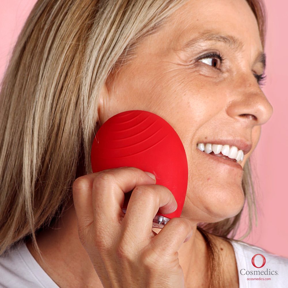 O Sonic Cleansing Brush - Deep Pore Facial Cleansing Device for Glowing Skin | Perfect for Daily Skincare & Makeup Removal