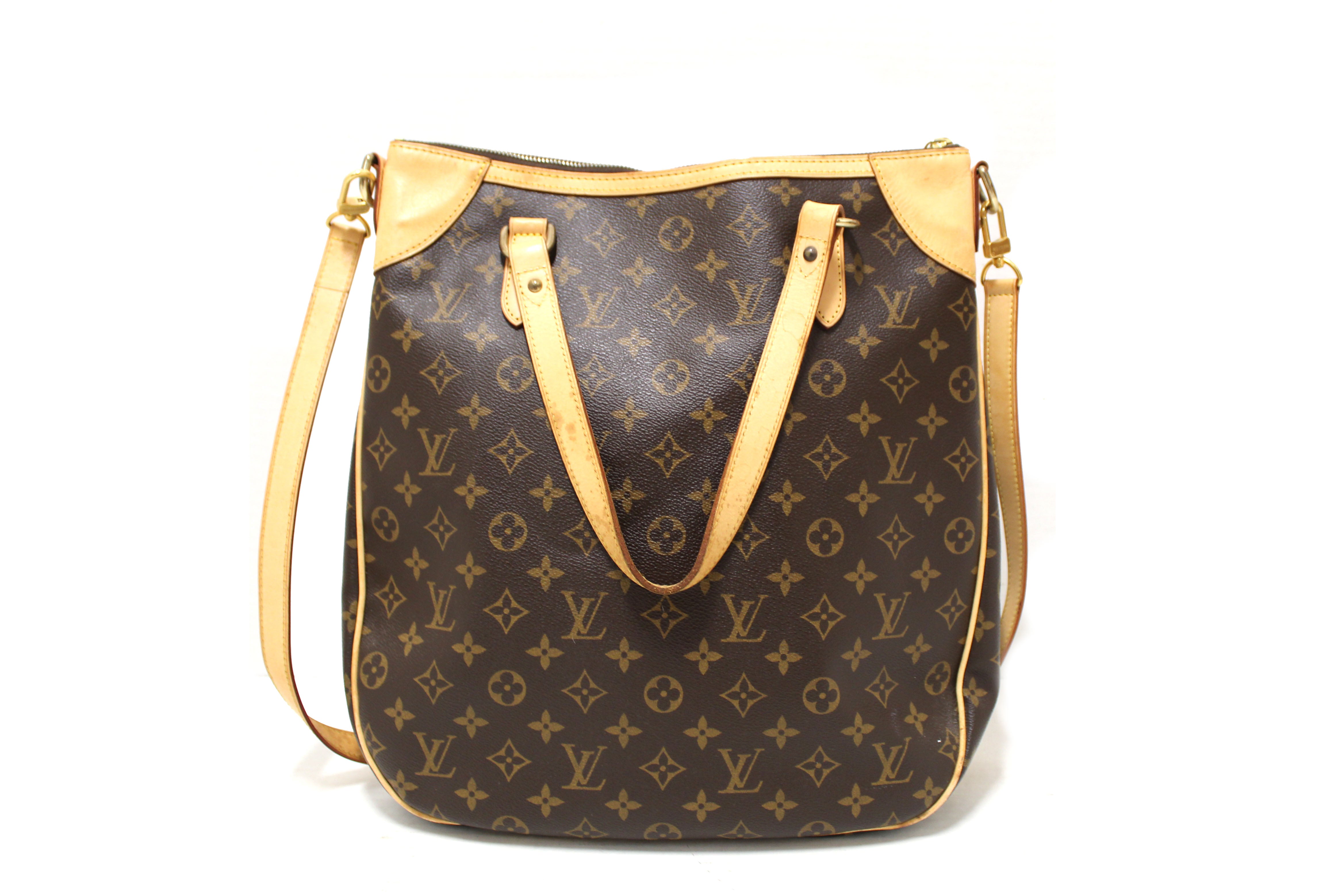 Authentic Louis Vuitton Monogram Odeon GM Messenger Bag for Women - Luxury Leather Crossbody Shoulder Bag for Travel, Work & Everyday Use