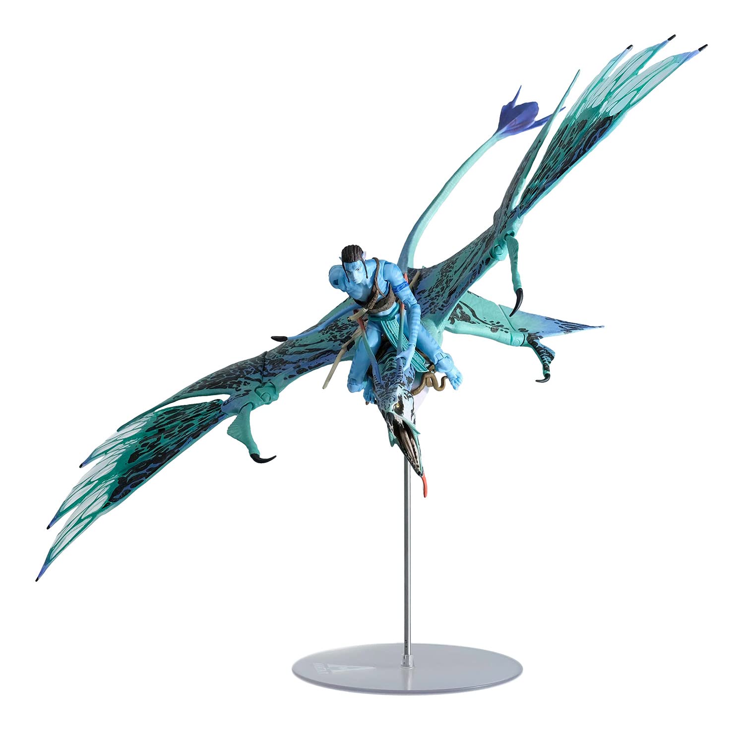 McFarlane Toys Avatar Jake Sully & Mega Banshee BOB 7-Inch Action Figure - Collectible Movie Toy for Fans, Display & Play - Perfect for Avatar Merchandise Collectors & Gift Giving
