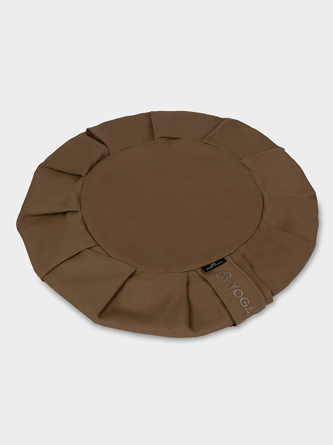 Premium Round Yoga Cushion Cover for Meditation & Home Studio - Soft & Washable EU-Size Bolster Case for Yoga, Zazen & Relaxation at Home