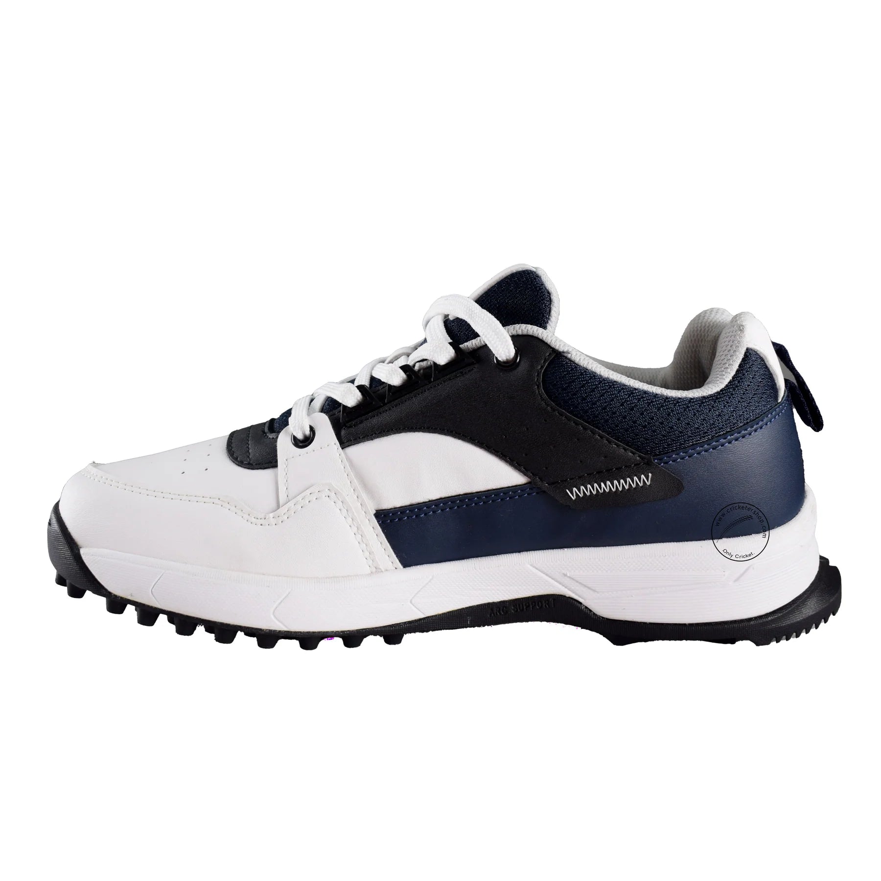 FINO C 12 Black/Navy Cricket Shoes - Lightweight & Durable for Professional & Amateur Players - Perfect for Matches & Practice Sessions