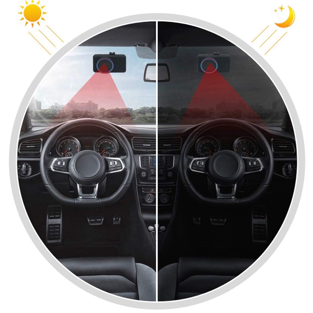 EVGATSAUTO Anti-Sleep Driver Alarm - Fatigue Warning Device for Car with USB Connection (Black) | Prevent Drowsy Driving & Stay Alert on Long Road Trips