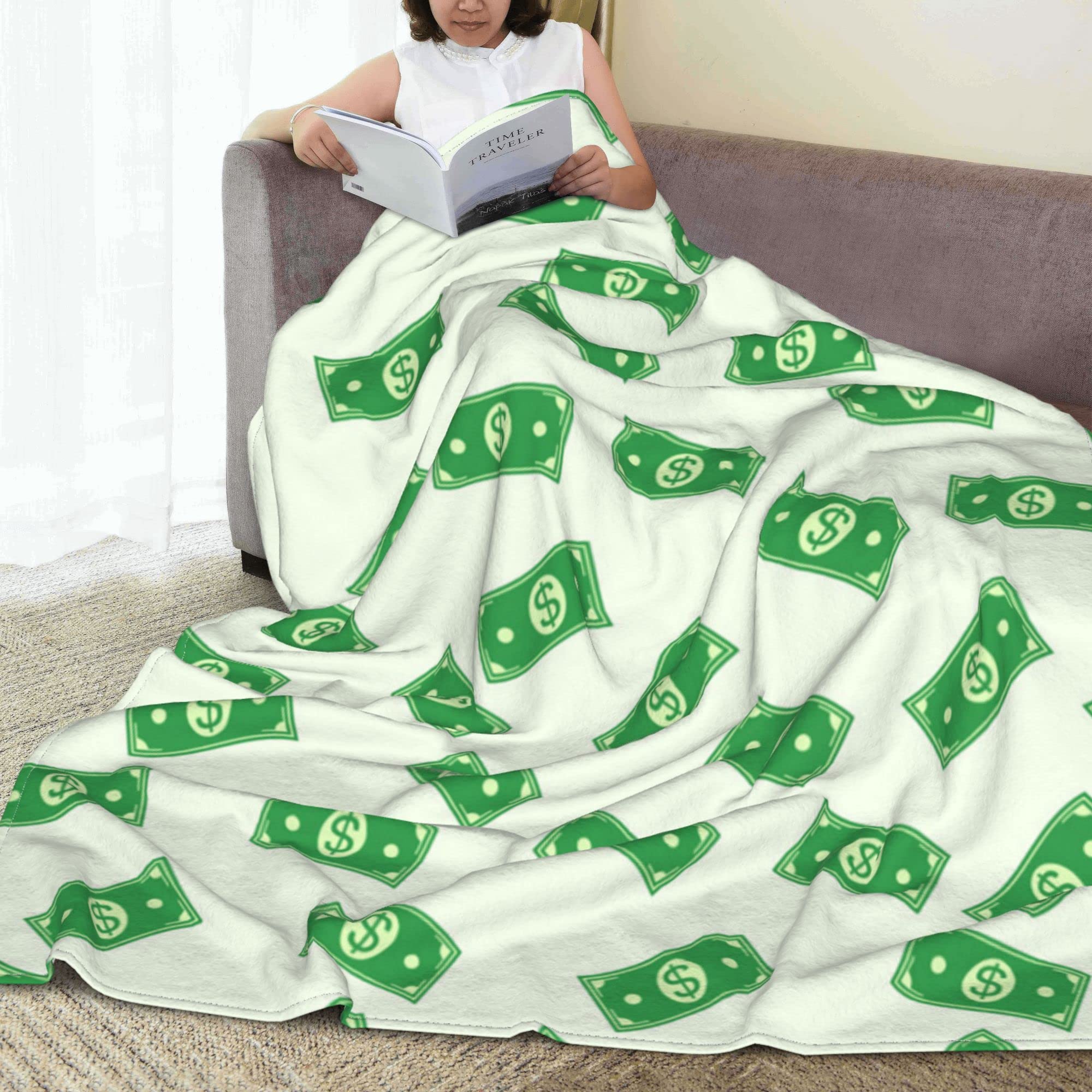 Soft & Warm Fleece Throw Blankets for Couch, Sofa & Bed - All-Season Cozy Fuzzy Blanket for Women & Men | Perfect for Netflix Nights, Camping & Home Decor