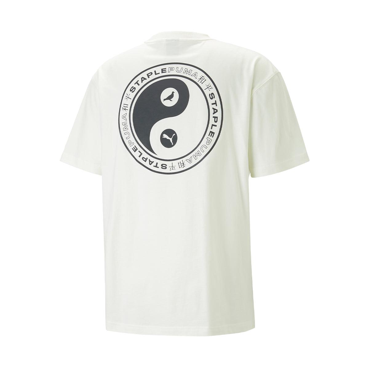 STAPLE Gidra Graphic Tee - Soft Cotton Unisex T-Shirt with Unique Print in Warm White | Casual Streetwear for Men & Women | Perfect for Daily Wear, Outings & Urban Fashion
