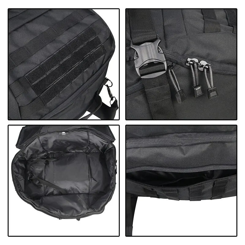 LQARMY 60L 80L Tactical Backpack for Men - Military Molle Hiking Camping Backpack, Waterproof Travel Rucksack for Outdoor Sports, Gym & Climbing - Perfect for Adventure, Hiking & Daily Use