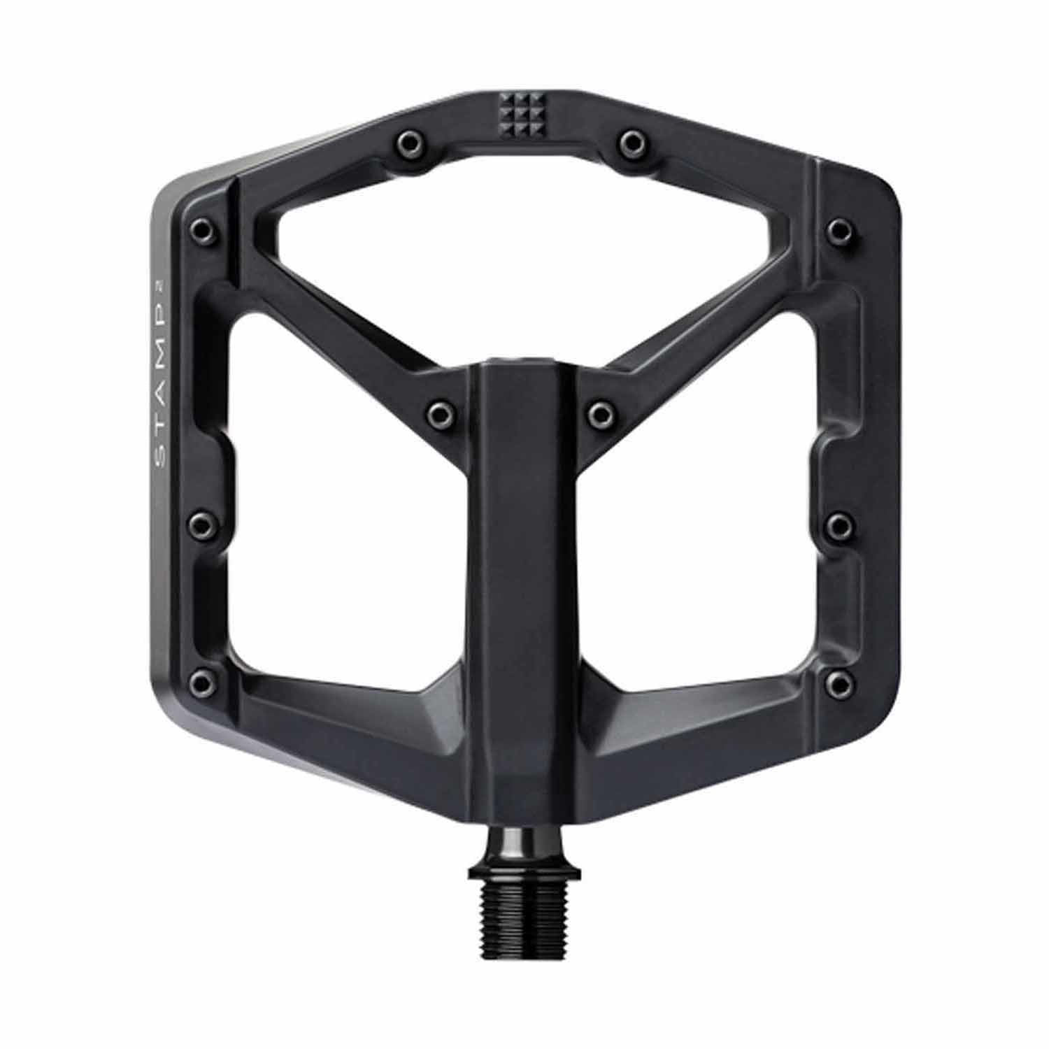 Crankbrothers Stamp 2 Flat Pedals - MTB Bike Pedals for Mountain Biking & Cycling - Durable & Lightweight for Trail Riding & Commuting