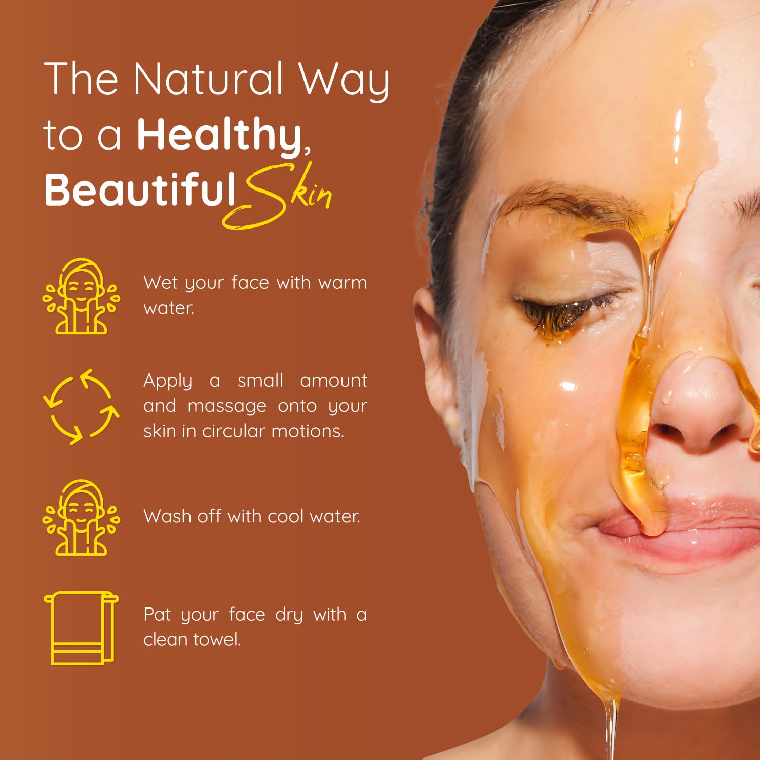 Habibs Nourishing Face Wash for Even Skin Tone - Deep Cleansing, Moisturizing & Brightening Formula (100ml) | Gentle Daily Cleanser for Oily, Dry & Sensitive Skin | Perfect for Morning & Night Skincare Routine
