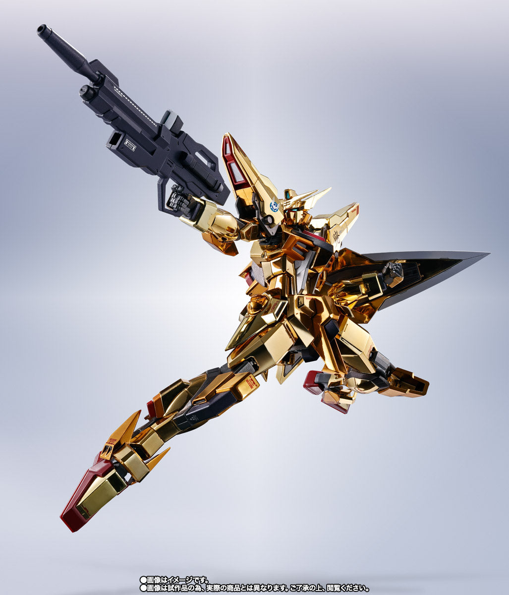 Bandai Metal Robot Spirits Gundam Seed Freedom ORB-01 Akatsuki Shiranui Unit Action Figure - High-Quality Collectible Model Kit for Anime Fans & Gundam Enthusiasts | Perfect for Display, Collection, and Role-Playing Battles