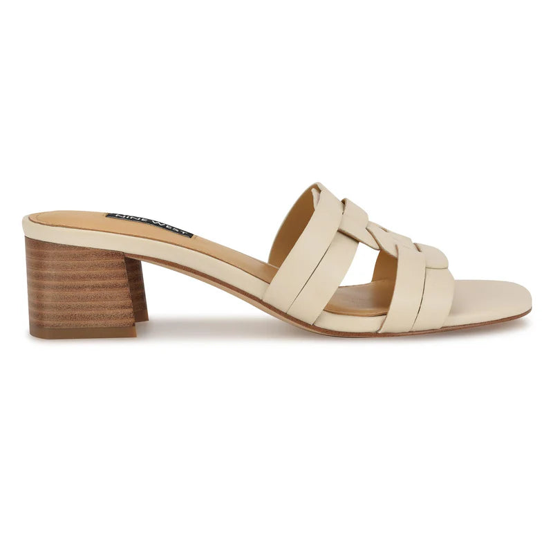 Nine West Gennie3 Cream Women's Comfortable Heels for Work & Evening Events | Stylish & Versatile Dress Shoes for Office, Parties & Special Occasions
