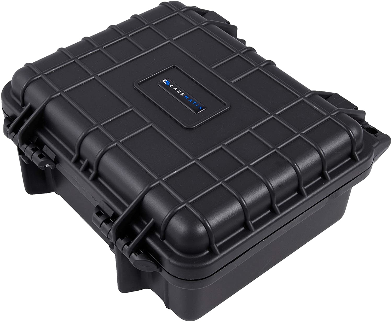 CASEMATIX Waterproof Mini Projector Case for Anker Nebula Capsule Max - Protective Storage with Remote & Accessories Compartment | Perfect for Travel, Home Theater & Outdoor Movie Nights