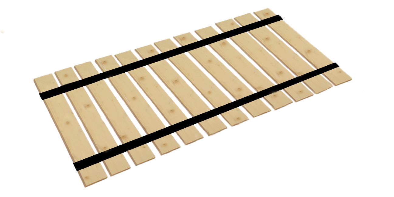 Twin Size Bed Slats for Specialty Beds - Custom Width 37.75