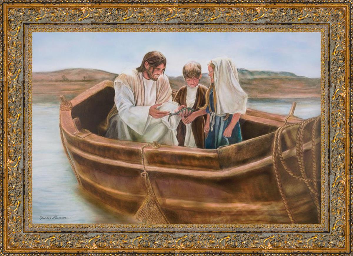 Little Fishers of Men - Christian Kids Fishing Game Set for Sunday School & Family Bible Study Activities