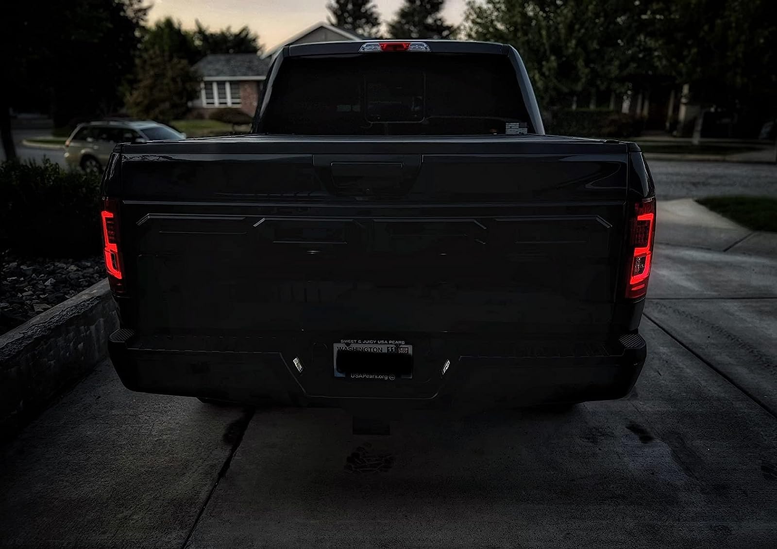 LED Tail Lights for 2015-2017 Ford F150 - Smoked Lens Taillight Assembly with LED Turn Signal, Brake Light, DRL & Parking Lights | HD Lens Replacement for Pickup Truck | Enhanced Visibility & Style for Night Driving & Off-Road Adventures