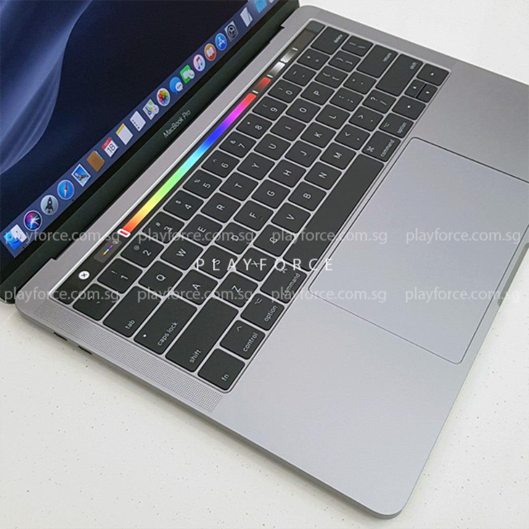 Upgraded Apple MacBook Pro 13-inch 2017 with Touch Bar - 16GB RAM 512GB SSD Space Gray Laptop for Work, Study & Creative Projects