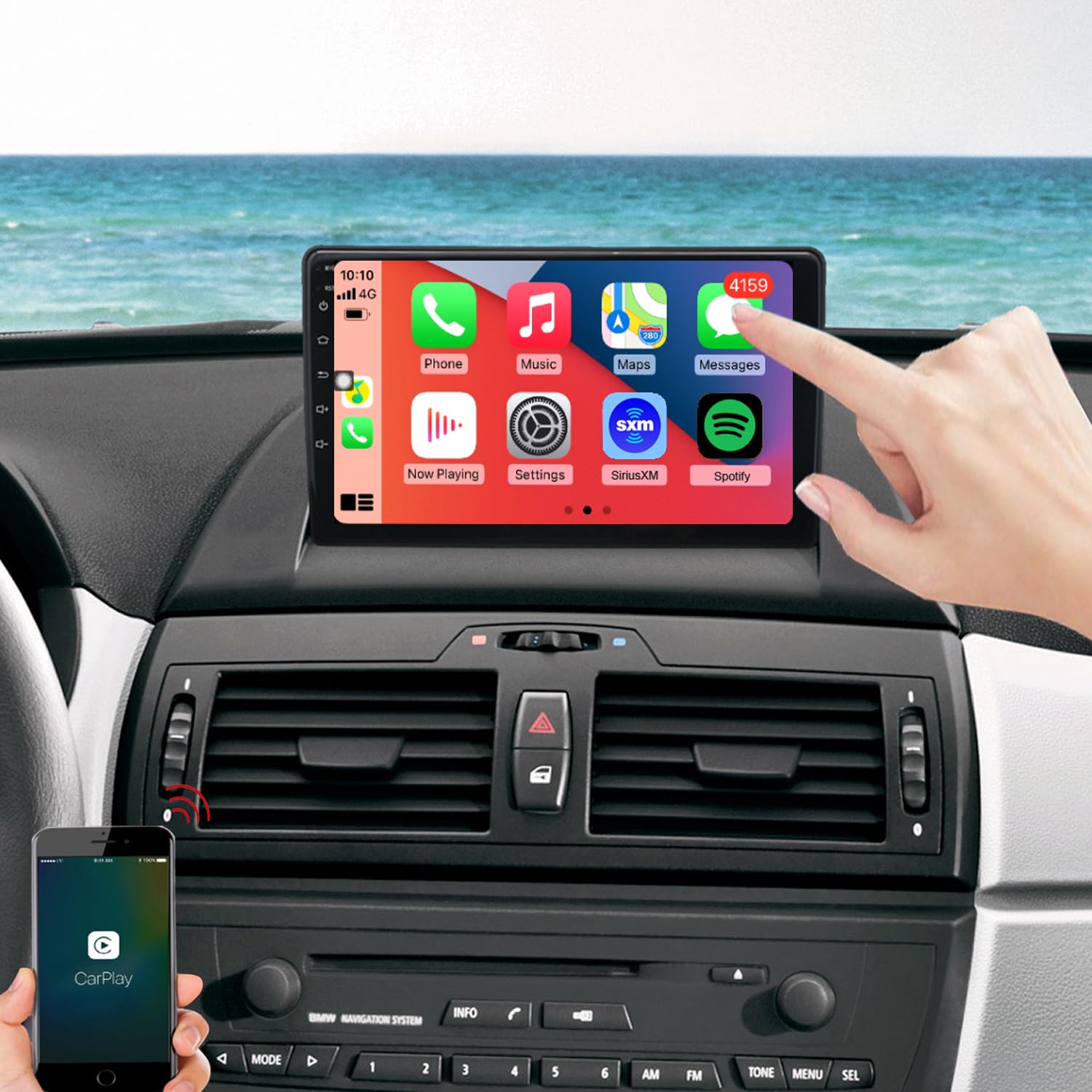 BMW X3 Android Car Stereo (2004-2012) - 7