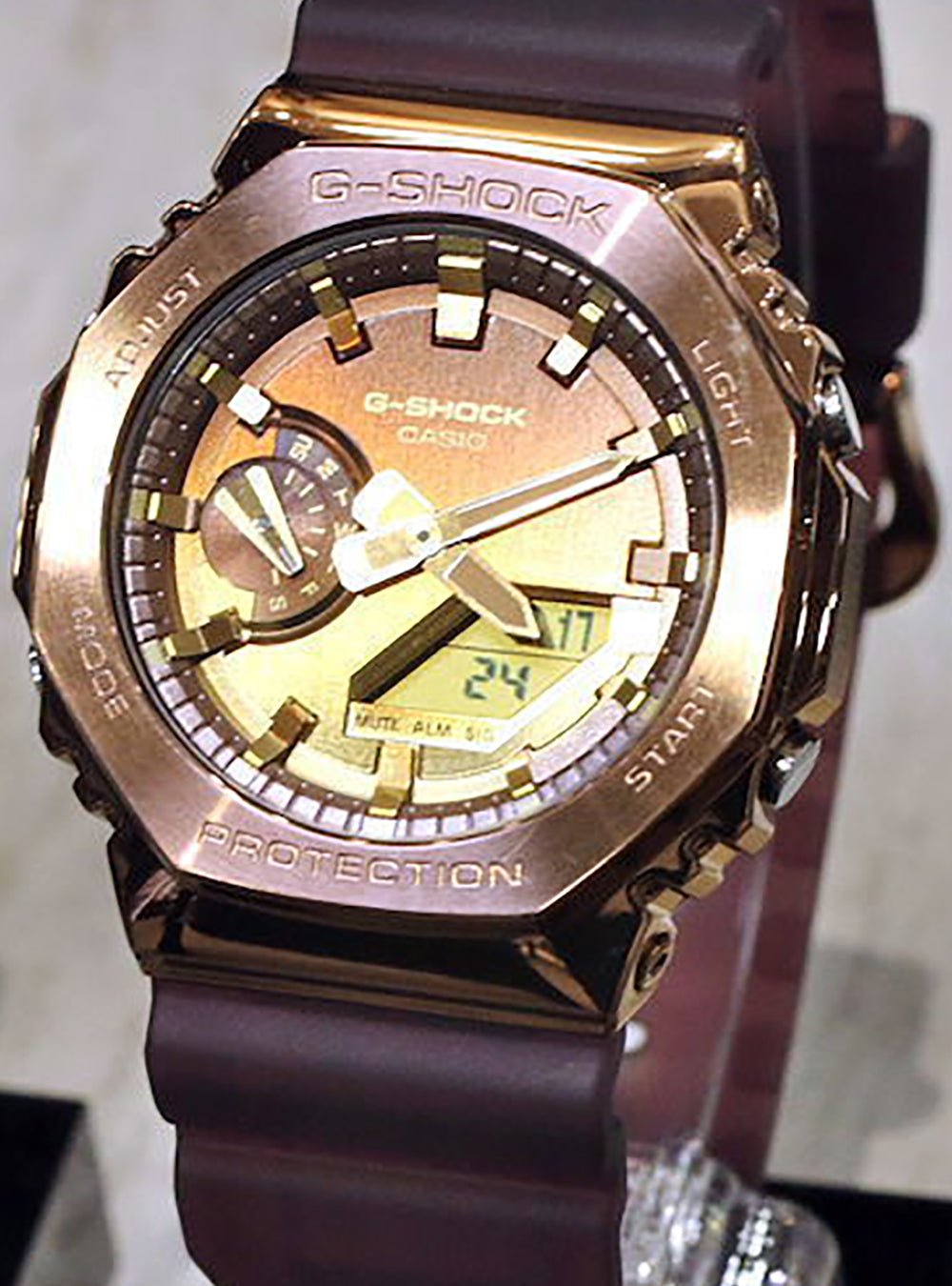 CASIO G-Shock GM-2100CL-5AJF Analog-Digital Watch - JDM Limited Edition - Rugged & Stylish for Outdoor Adventures, Workouts & Everyday Wear