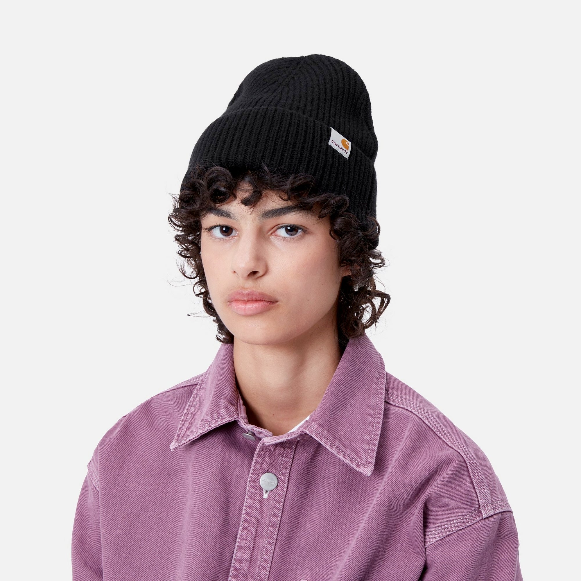 Gabe Beanie Hat for Men & Women - Soft & Warm Winter Knit Beanie - Black Unisex Cuffed Skull Cap for Cold Weather, Outdoor Activities & Casual Wear