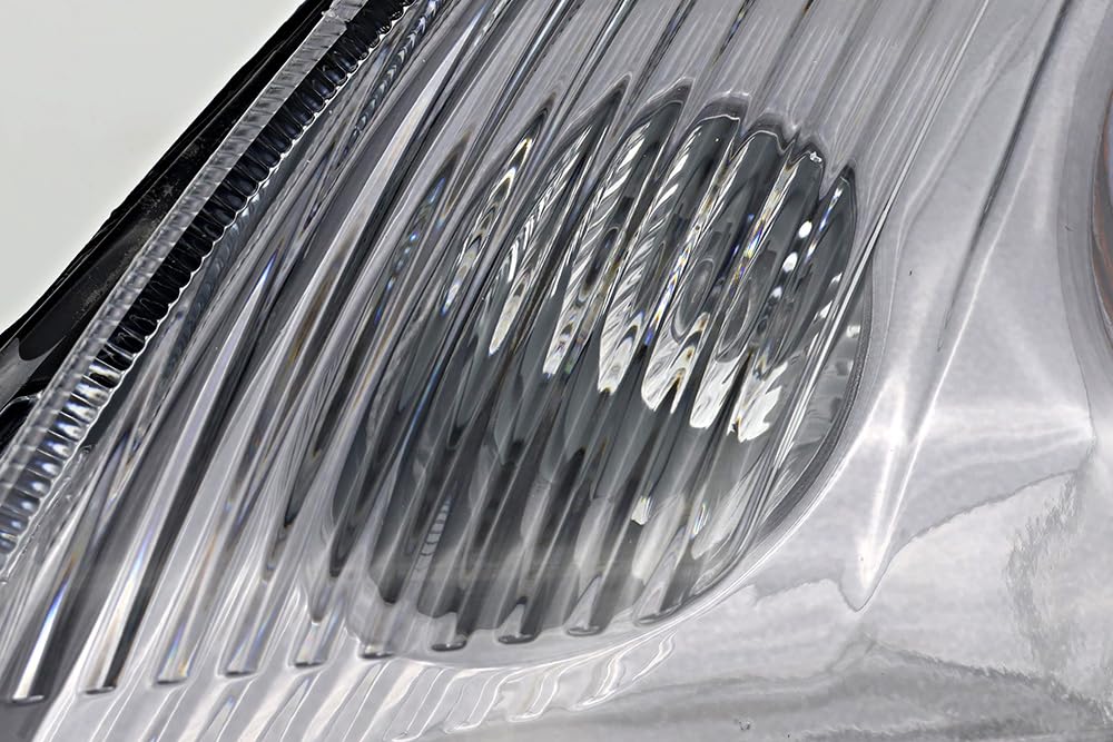 2007-2009 Nissan Sentra Replacement Headlight Assembly - Halogen Headlamp Set for Driver & Passenger Side - Perfect for Night Driving and Foggy Conditions