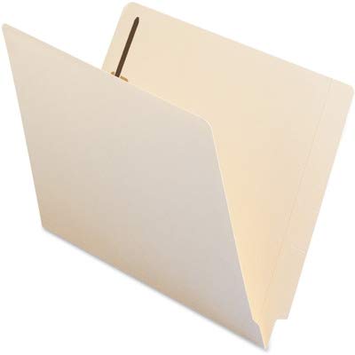 Smead End Tab Fastener Folders with Shelf-Master Reinforced Tab - Durable File Folders for Office, School & Home Organization - Perfect for Document Storage & Filing Systems