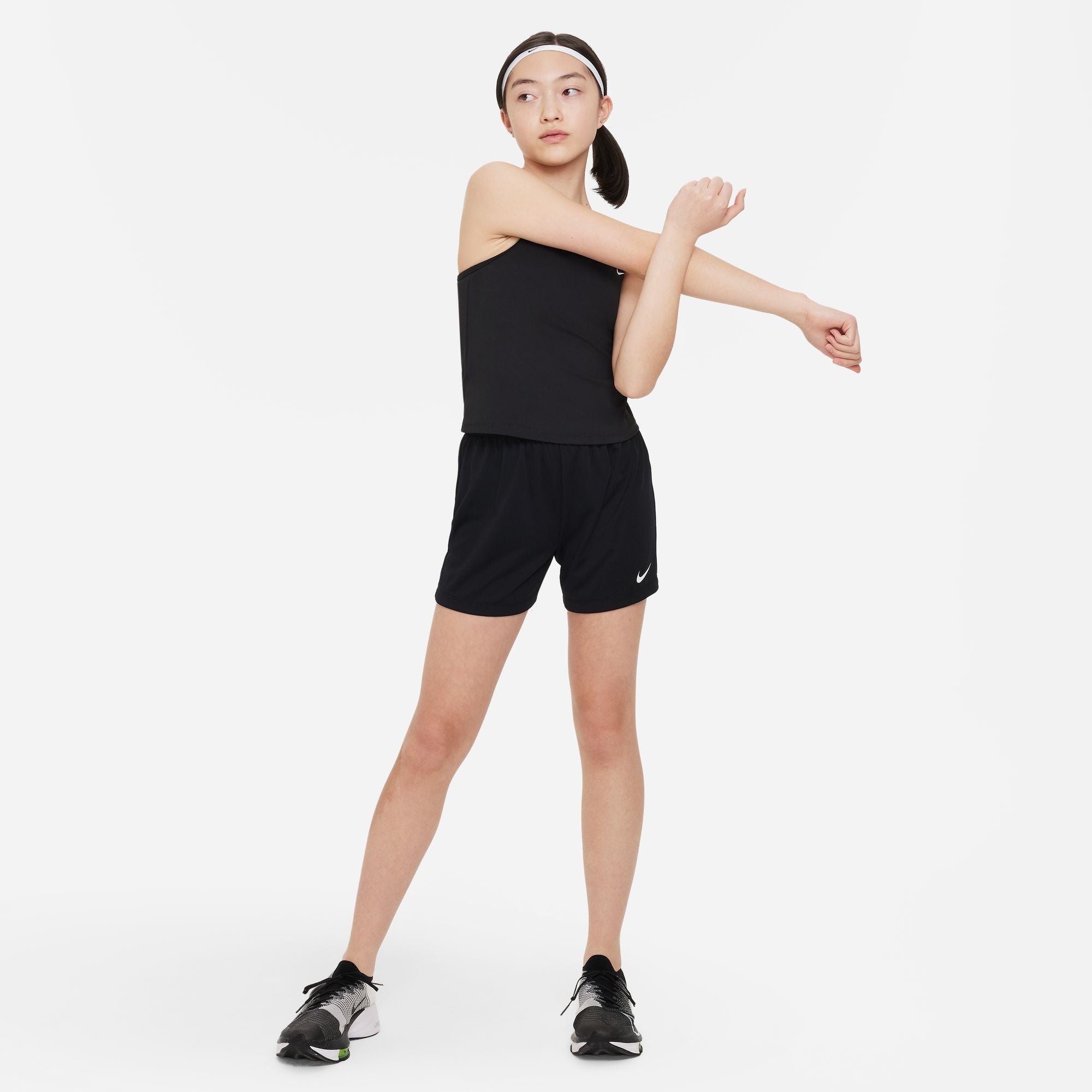 Girls' Nike Youth Dri-FIT Trophy Running Shorts - Lightweight & Breathable for Sports & Workouts